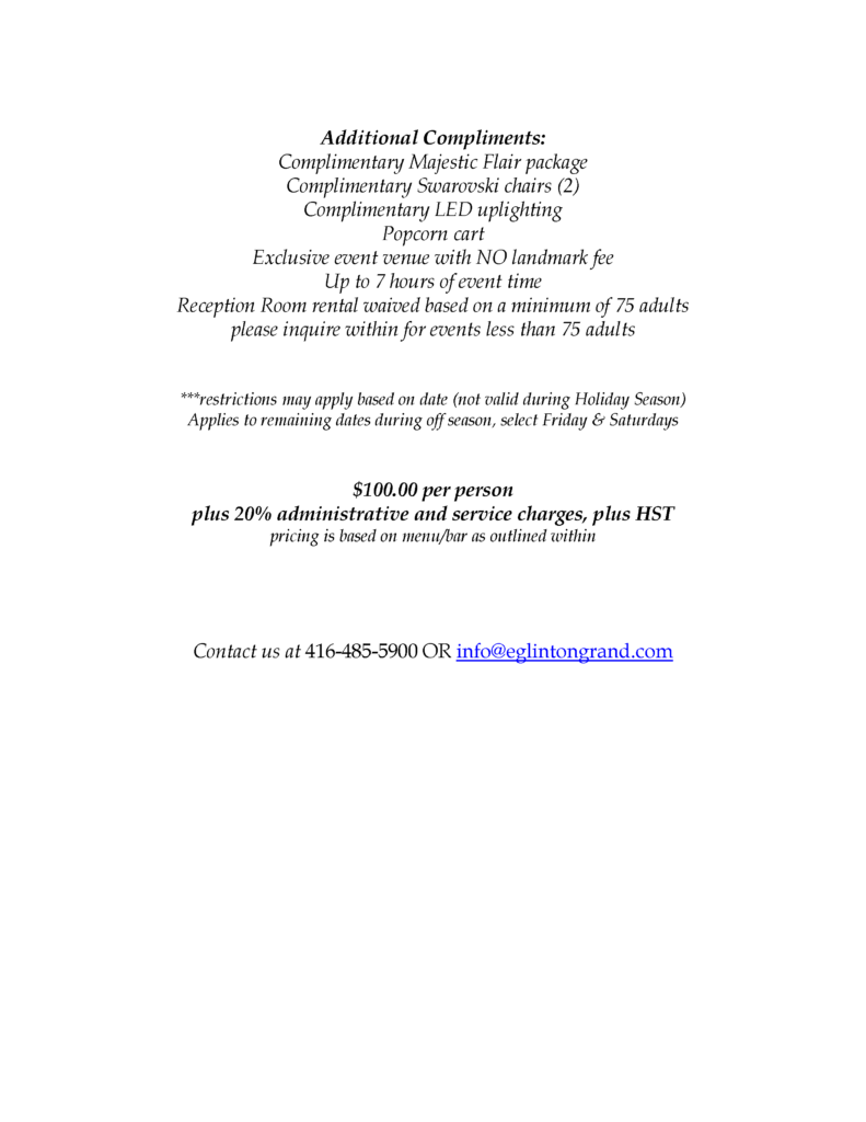 BIG savings on prime dates in 2025-2026, for a limited time.